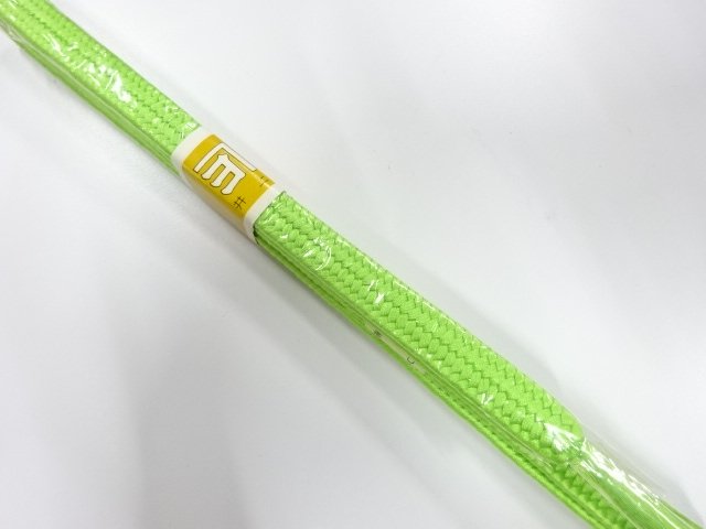 未使用品　正絹　手組帯締め